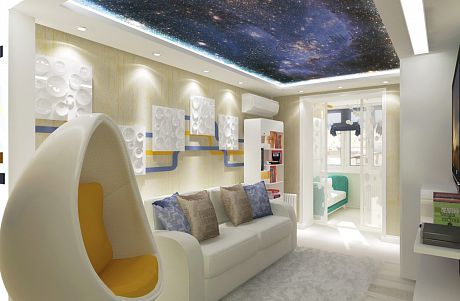 Дизайн-проект интерьера 3-х комнатной квартиры по ул.Ставропольская в Краснодаре